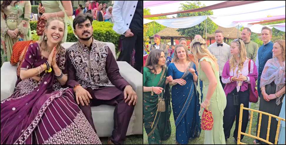 Kartik and Sofia Wedding: Kartik from Uttarakhand and Sofia from Germany got married in Jim Corbett