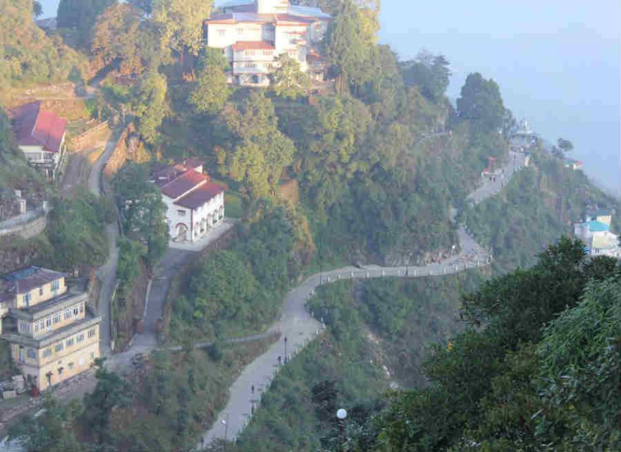 new year at mussoorie camel back road